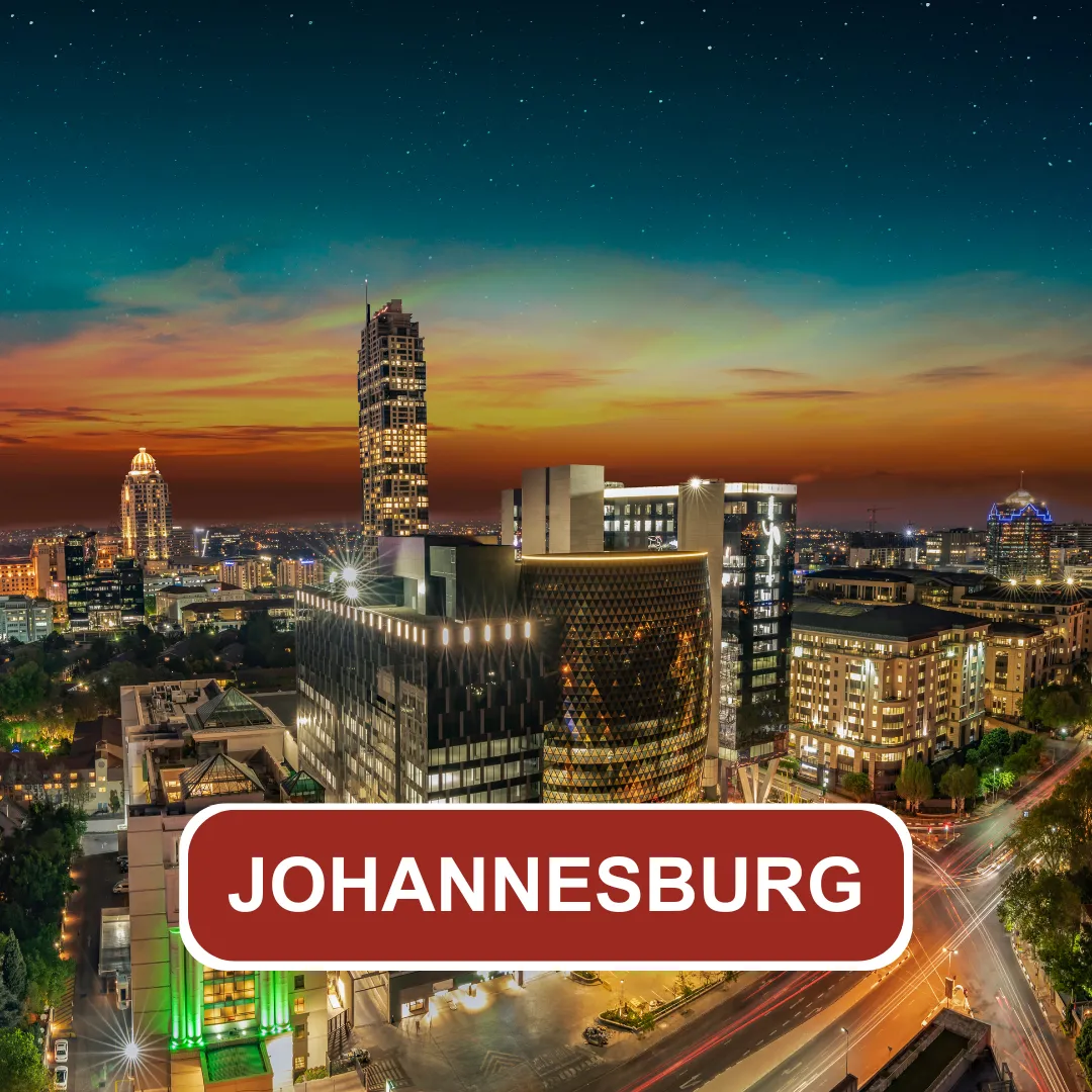 CABS Car Hire Johannesburg zon