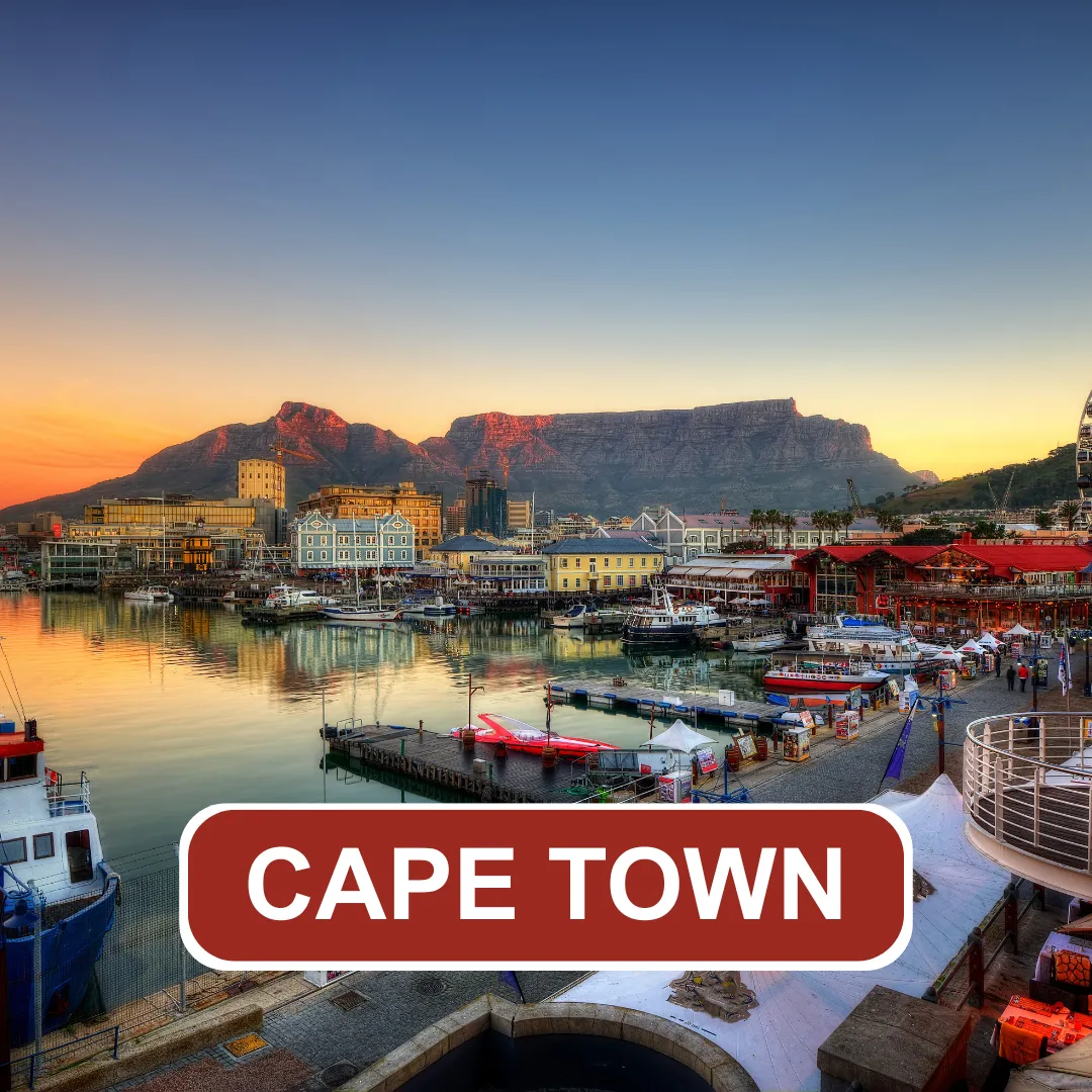 Cape Town zon